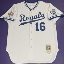 Authentic Bo Jackson #16 Kansas City Royals 1989 All ⭐️ Mitchell Ness Jersey 50