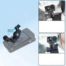 Backpack Clip for DJI Osmo Action 2/3/4/5 Pro/6 Magnetic Quick-Release Mount