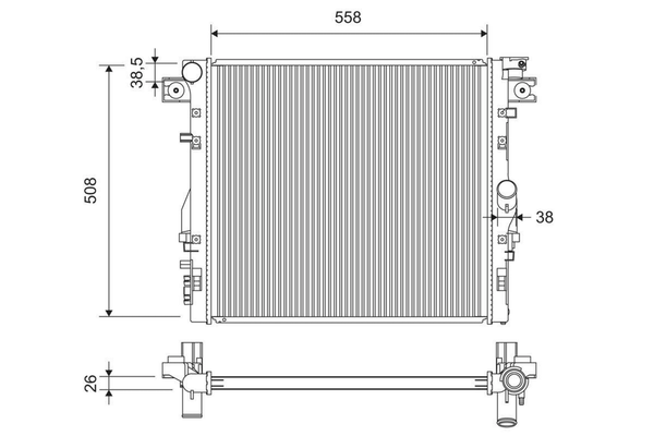 KüHler MotorküHlung FüR Jeep Wrangler III-image