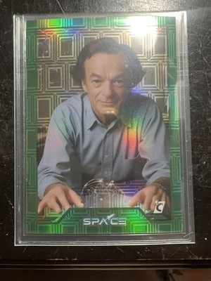 2025 Cardsmiths Space: Galatic Edition Emerald /99- #79 Richard Feynman