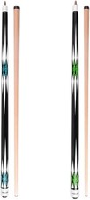 Pool Cue Stick - 58 inch Canadian Maple Billiard Pool Stick