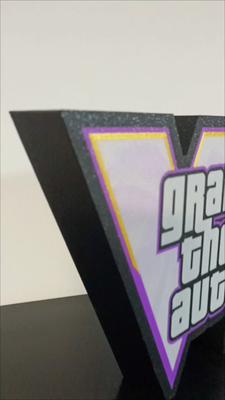 Grand Theft Auto VI Light Box – RGB Lamp for Gaming Setup
