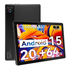 2025 Newest Android 15 5-Core 10inch Tablet,32GB 64GB ROM Widevine L1 Wifi Touch