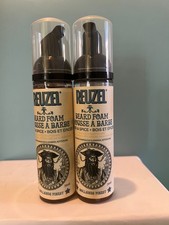 2 Reuzel Beard Foam 2.36oz New  Authentic