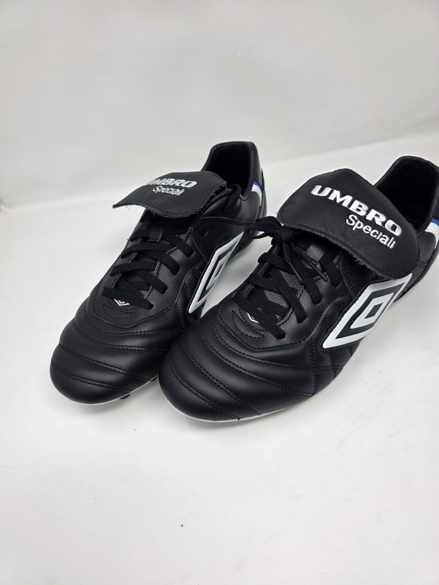 Umbro 黒　スニーカー　フットボール VINTAGE UMBRO SPECIALI LEATHER FOOTBALL BOOTS CLEATS UK 11 ROBERTO
