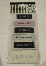 Me & My Big Ideas Woven Threads Baby Girl