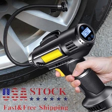 Car Air Tire Pump Inflator Compressor LED Digital Electric Portable 150PSI US