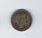 US 1916 Quarter 25c Barber silver coin you grade