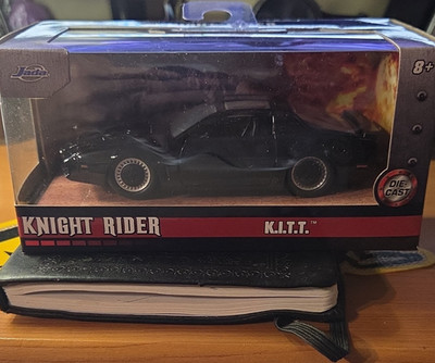 Jada Toys Hollywood Rides Knight Rider K.I.T.T. Pontiac 1:32 Diecast Black