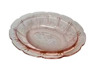 Jeannette Pink Depression Glass Cherry Blossom Oval Vegetable Serving Bowl 9”