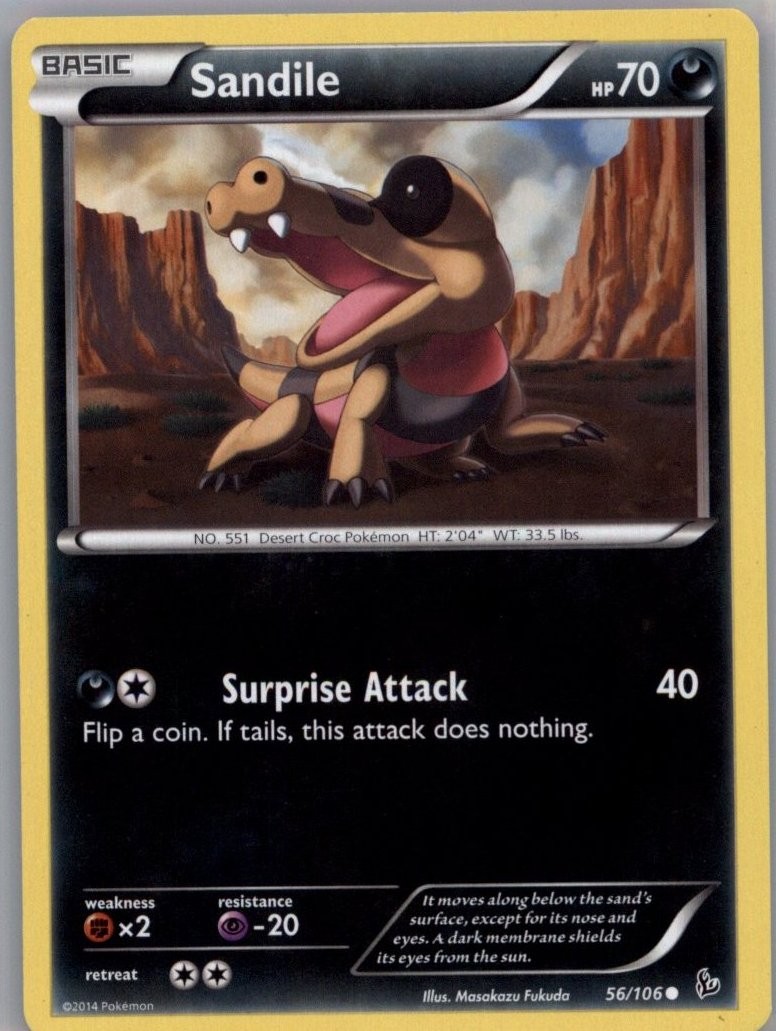 XY - Flashfire #56/106 Sandile