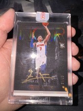 27/99 2020 Noir Killian Hayes Spotlight Signatures Auto On Card Gold Ink RC /99