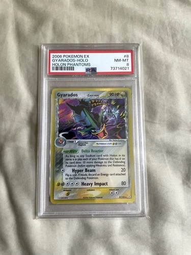 Gyarados 8/110 EX Holon Phantoms PSA 8