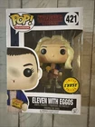 Funko Pop! Vinyl: Stranger Things - Eleven with Eggos (Chase) #421