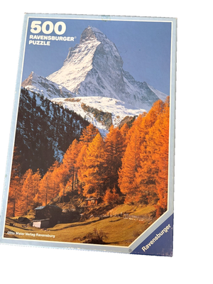 Ravensburger MATTERHORN 500 pc 100% Complete Puzzle 14 2460 Mont