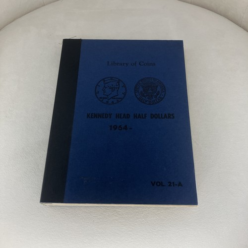 Library Of Coins 1964- John F Kennedy JFK Head Half Dollars Coin Album VOL 21-A