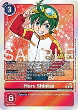 Haru Shinkai Winner Foil - P-217 NM - Digimon TCG