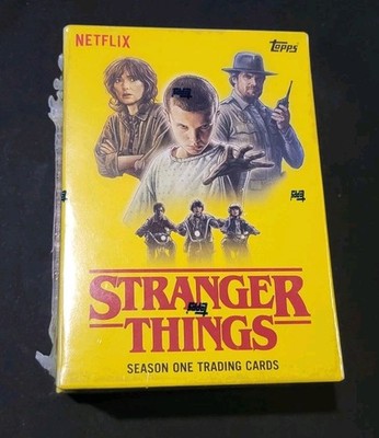 2018 Topps Season 1 STRANGER THINGS 70 Card Blaster Box New Sealed 10 Pack Patch