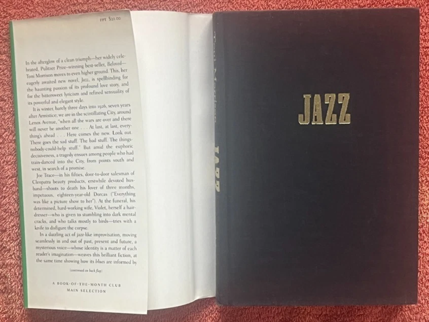 TONI MORRISON * 3 HC/DJ 1stEditions - Jazz, Love, God Help The Child VG to NF!! Foto 4 de 4