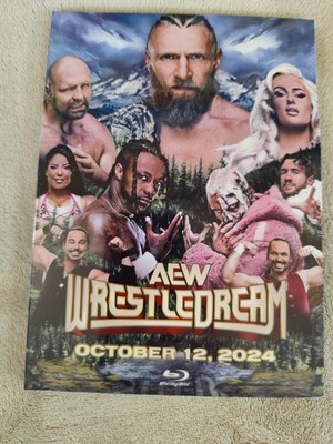 All Elite Pro Wrestling AEW Wrestledream 2024 Blu-ray Brand NEW Danielson MJF