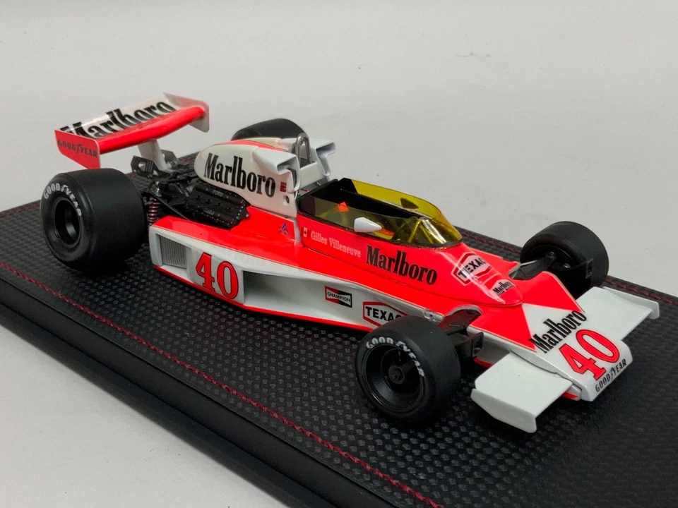1/20 Studio 27 McLaren M23 1977 Formula 1 Stagione Di Gilles Ville Diecast ABG82 - Immagine 4 di 4