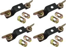 Moving Head Light Bridge Connector Truss Clamp Bracket, Quick Lock, 12 Black