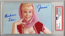 Barbara Eden AUTOGRAPH I Dream Of Jeannie Television Show Photo PSA DNA COA