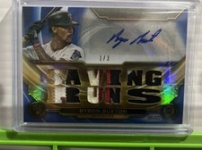 BYRON BUXTON 2019 TOPPS TRIPLE THREADS GAME-WORN 5 COLOR PRIME PATCH! #1/3!!
