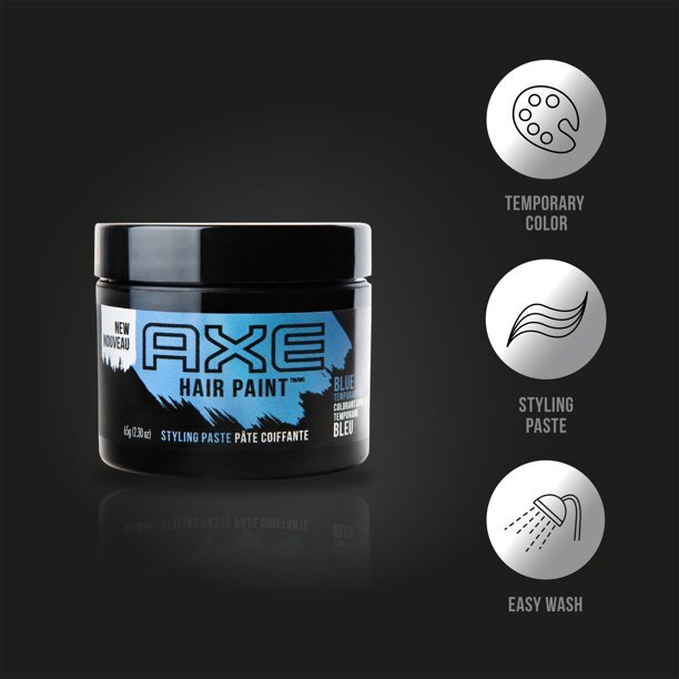 Axe Hair Paint Styling Paste Temporary Hair Color Easy to Wash Out *CHOOSE COLOR