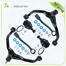 For Dodge Nitro Jeep Liberty 6pc Front Upper Control Arm Sway Bar Ball Joint Kit