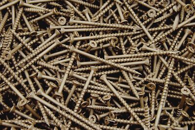 (1000) Torx T25 Star Flat Head 10 x 3-1/2 Deck Screw ACQ Wood Type 17 BULK