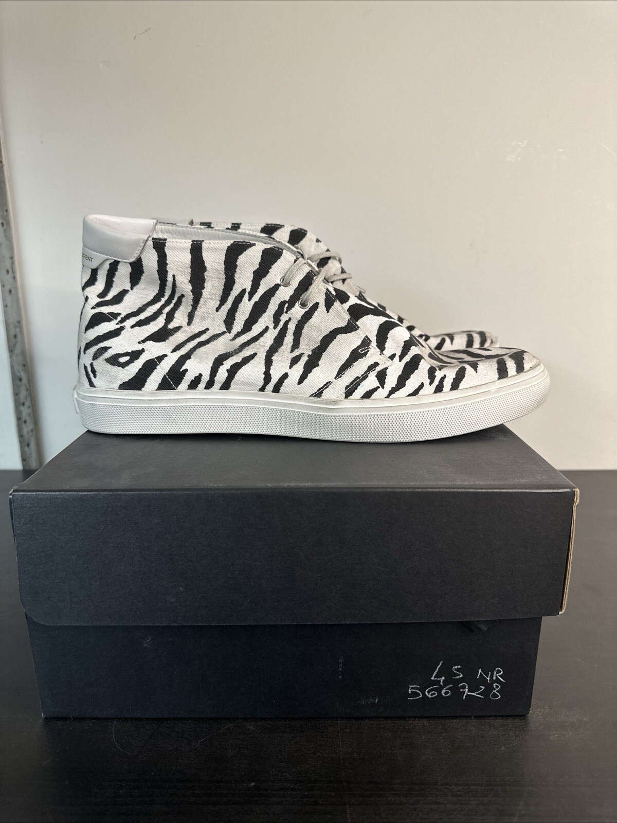 Saint Laurent Sneakers alte Canvas Ace Mid Tops EU 40 5