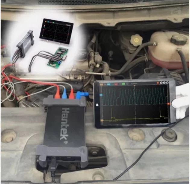Hantek 6254BE-KIT IV Automotive USB2.0 4 ch USB Digital Oscilloscope 250Mhz - Image 4 of 4