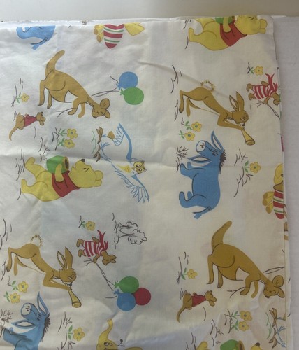 Federa cuscino vintage anni 70 Disney Winnie The Pooh Sears, Roebuck & Co. Perma-Prest - Foto 3 di 11