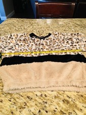 Xtraordinary Womens Large Flux Fur Shirt Sweater