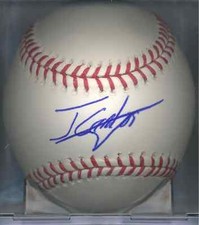Jorge Carlos Soler Chicago Cubs Proscpect OML Autographed Baseball COA