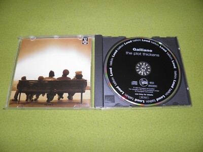 Galliano ⁄ The Plot Thickens UK盤 GALLIANO/THE PLOT THICKENS