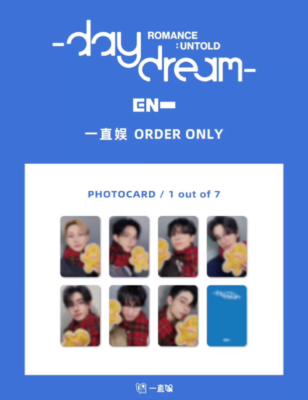 Enhypen DayDream:ROMANCE UNTOLD YIZHIYU YZY4.0 Christmas POB Enhypen DayDream:ROMANCE UNTOLD YIZHIYU YZY4.0 Christmas POB