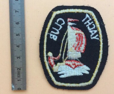 Insigne tissu YACHT CLUB INTERNATIONAL de PORNIC