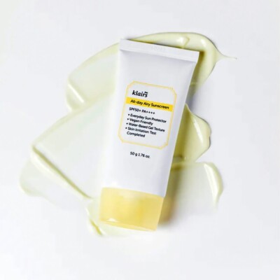 Dear Klairs All Day Airy Sunscreen 50g SPF 50+ PA++++, Korean Cosmetics, Kbeauty