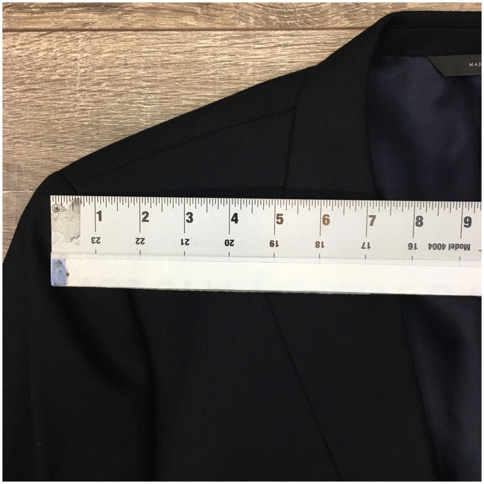 NORDSTROM Hombres Blazer Abrigo Deportivo Chaqueta Informal Talla 46R Traje de Lana Loro Piana Foto 4 de 4