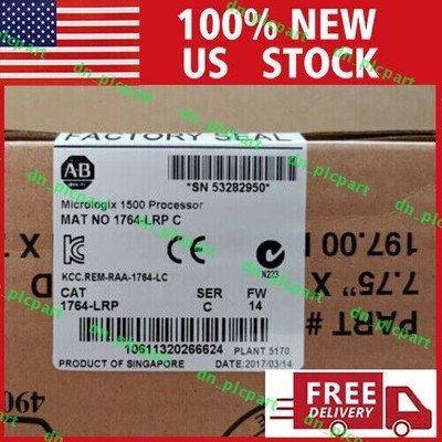 1 PC New Sealed Allen Bradley 1764-LRP / C MicroLogix 1500 Processor 1764LRP