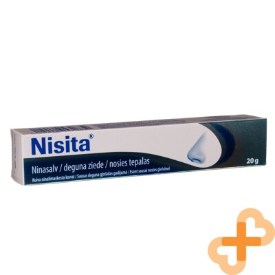 NISITA Mineral Nasensalbe 20g Verhindert Das Austrocknen Der Nasenschleimhaut