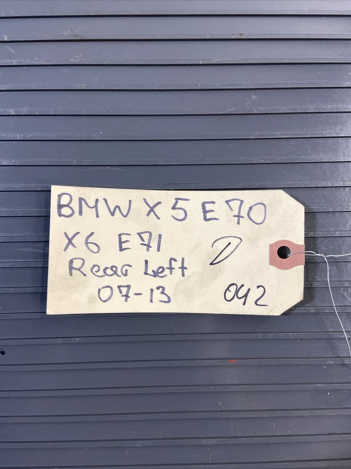 BMW X5 X6 E70 E71 2007-2013 eje trasero izquierdo lado del conductor nudillo buje OEM Foto 2 de 4