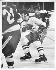 1970 GUY LAPOINTE NHL HOCKEY TYPE 1 PHOTO MONTREAL CANADIENS HOF AHL OHA WHA WHL