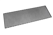 Frontschürze Version 3 Renn Race Schwarz Stoßstange Universal Waben Gitter