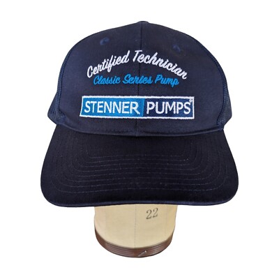 Stenner Pumps Certified Technician Hat Snapback Cap Classic Series Pump Tech