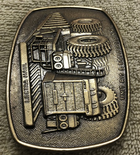 Lectra Haul Belt Buckle Great American Buckles Unit Rig & Equip - Nice - Picture 3 of 7