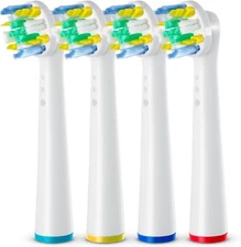 Toothbrush Heads Compatible with Oral-B Electric Toothbrush Replacement 8-Pack
