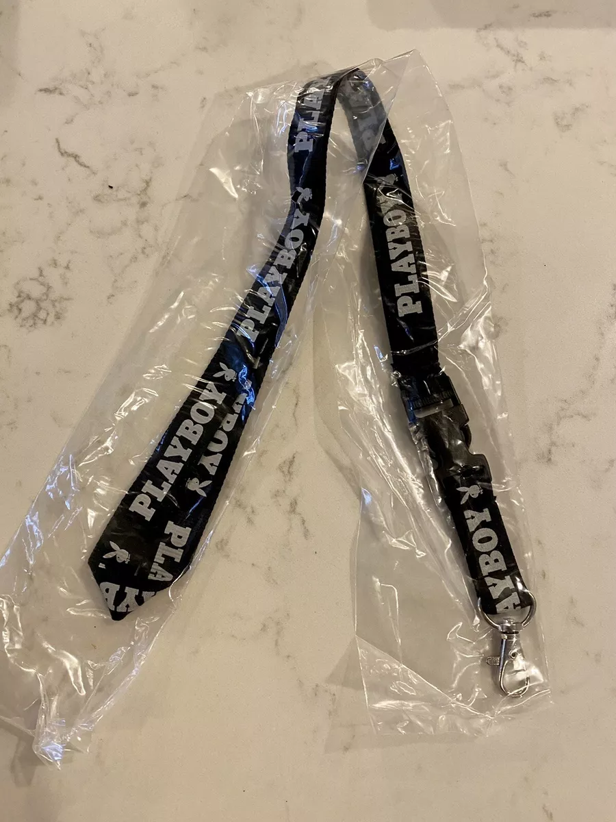 Playboy B W Key chain ID Holder w Quick Release Official merchandise